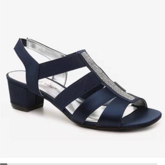 David Tate Women’s 7 Navy Blue Gladiator Sandal - Picture 11 of 12